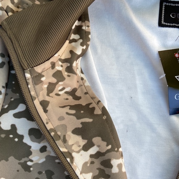 New GUESS Mens Zip Up Sweater SZ M - Picture 5 of 8